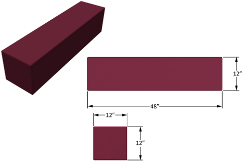 Foam Bench 48 | Epic Studios World of Theming